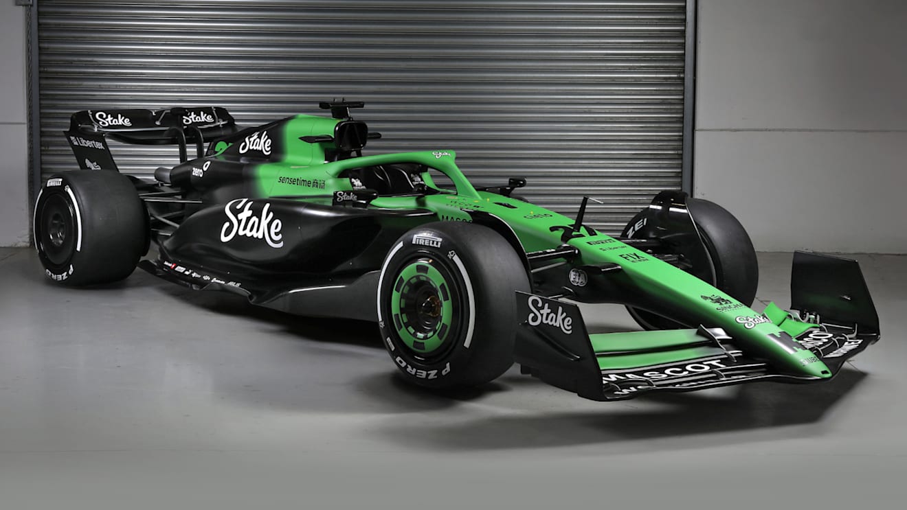 Kick Sauber's launch car from the F1 75 Live season launch event has gone up for auction